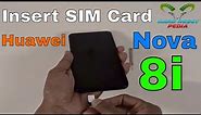 Huawei Nova 8i Insert The SIM Card