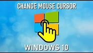 Windows 10: HOW TO CHANGE MOUSE POINTER COLOR & SIZE