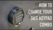 How-To Change Your S&G Keypad Combination | Gun Safe Keypad Combo Change