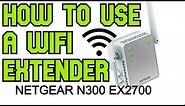 How to Extend Your WiFi | Setting up Netgear N300 EX2700 Wifi Range Extender