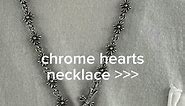 Trendy Chrome Hearts Necklace: Enhance Your Outfit and Style