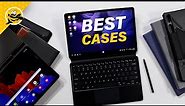 Galaxy Tab S7 FE - BEST FOLIO CASES! (also fits Tab S8 + & S7 +)