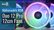 AeroCool Duo 12 Pro - How to Control the Addressable RGB with Your Motherboard