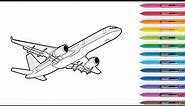 Airplane Coloring Pages & Planes Coloring Books For Kids