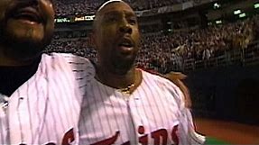1991 WS Gm 6: Kirby's homer forces Game 7