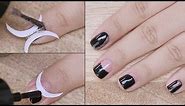 Nail Art Using Vinyl/French Manicure Stickers: Beginners Series