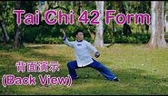 Tai Chi 42 Form (Back View) 42式太极拳 (背面)