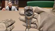 New Rolex Datejust 36mm Wimbledon slate green roman dial Ref. 126233 unboxing and review