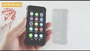 SOYES S10 Max Small Mobile Phone Android 13 128GB Mini NFC Rugged Smartphone
