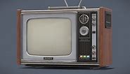 Retro 70s Sony Trinitron CRT TV - 3D model by shrednector