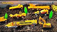 Toy Construction Trucks! Playing with Diggers & Toy Trucks | JackJackPlays