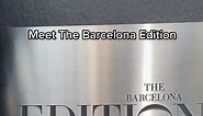 The Barcelona Edition Hotel #barcelona #editionhotel #spain #marriottbonvoy #hoteltiktok @Marriott Bonvoy @editionhotelsbymarriott