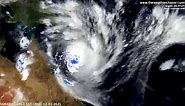 Satellite & Radar Timelapse - Tropical Cyclone Yasi (Update 10 - Final)
