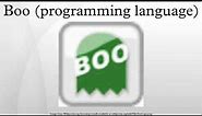 Boo (programming language)