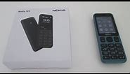 Nokia 125 2020 Mobile Phone Cell Phone Review, New Latest Nokia, Games, Snake, FM Wireless Radio.
