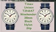 Timex Unisex T2N647 Weekender 38mm Watch