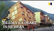 China’s Sichuan province hit by 6.8 magnitude quake, killing at least 21 people