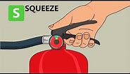 How to Use a Fire Extinguisher Using the PASS Method
