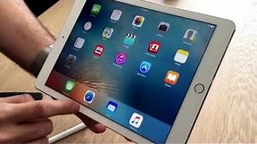 9.7 inch iPad Pro: first hands-on look