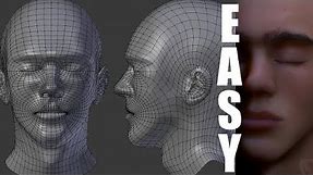 Modeling the Human Head Made Easy