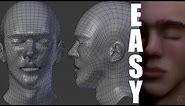 Modeling the Human Head Made Easy
