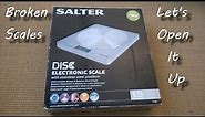 Faulty Salter Kitchen Scales Tear Down - How Does It Detect Weights?