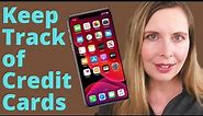 Bill Reminders Using Apple Reminders App - How to Manage Credit Cards