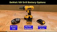 DeWalt 18 Volt Drill Battery Conversion Options Review When Original Battery Dies