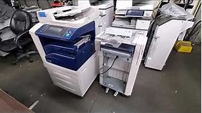 How to attach and connect a finisher to your Xerox Copier