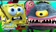 SpongeBob's First Jellyfish Hunt! 🎯 | "The Jellyfish Kid" | Kamp Koral