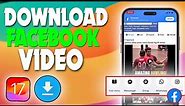how to download Facebook video - Full Guide | TECH ON |