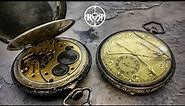 Restoration of an antique pre-WW2 pocket watch - 100 year old Cyma 777 - german empire silver case