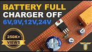 DIY Auto Cut-Off Battery Charger | Adjustable Battery Charger with Charge Protection