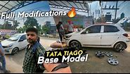 Tata Tiago XT Base Model Ko Top Model Modification 2022 || Roof Black || Alloy Wheels