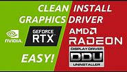 How to Clean Install Graphics Drivers Using DDU - The Proper Way! | Clean Reinstall Uninstall | Easy