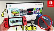 1 Cable to Connect Your Nintendo Switch to TV | EhYoo USB-C to HDMI Nintendo Switch Accessory