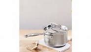 3-Ply Stainless Steel 18 cm Saucepan with Lid