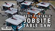Best Portable Job Site Table Saw - Head-2-Head