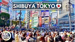 Shibuya, Tokyo 🇯🇵 A Daytime Walking Tour Through Japan‘s Iconic District in 4K-HDR
