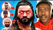 WWE 2K19 - 100 OVR Roman Reigns vs 3 LEGENDS! (Who Wins?)