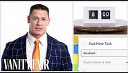 Everything John Cena Does in a Day | Vanity Fair