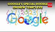 Happy New Year 2024 | Here's How Google Doodle is celebrating New Year's Eve | The Origin of Doodles