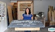 Fixer Upper Inspired Farmhouse Laundry Sign   Free Template