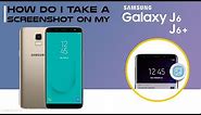 How do I take a screenshot on my Samsung Galaxy J6 | J6