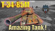 Great Matchmaking, Great Games! - T 34 85M! | World of Tanks