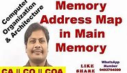 Memory Address Map || RAM and ROM Chips || Main Memory || Memory Connection to CPU || CO || CA | COA