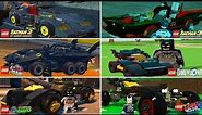 Batmobile Evolution in LEGO Videogames (w/All DLC)