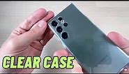 Unboxing ORIGINAL CLEAR CASE - Samsung Galaxy S23 Ultra