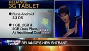 Reliance launch new 3G Tablet