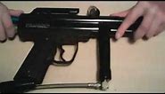 how to take apart a PIRANHA paint ball gun